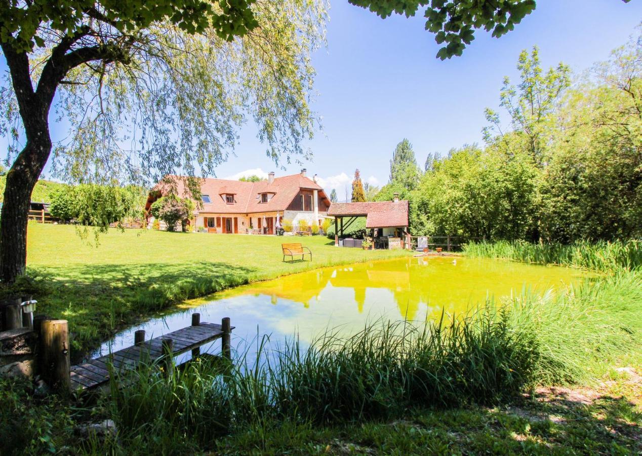 L'Etang De La Tourne Bed & Breakfast Les Marches ภายนอก รูปภาพ