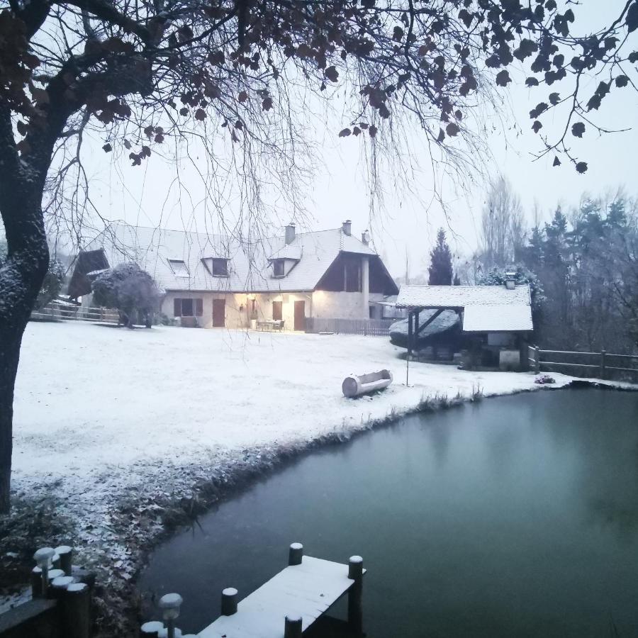 L'Etang De La Tourne Bed & Breakfast Les Marches ภายนอก รูปภาพ